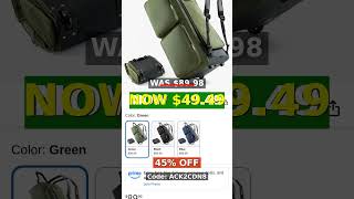 Fanwoli 120L Rolling Duffel Bag with Wheels &amp; Backpack Straps, 33" Foldable Extra Large Travel…
