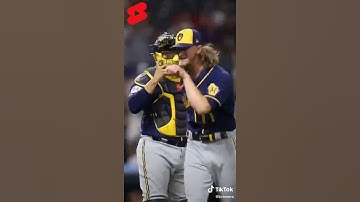 Saturday was MAGICAL! A no hitter for @corbin burnes and @josh hader 🔥 #mlb #baseball #sport #Brewe