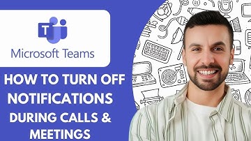 How to Turn Off Notifications During Calls & Meetings Microsoft Teams on Computer  - 2025