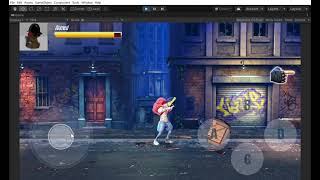 Unity - Model Created with Maya & MakeHuman and Used in Beat Em Up Game Template 3D - Demo