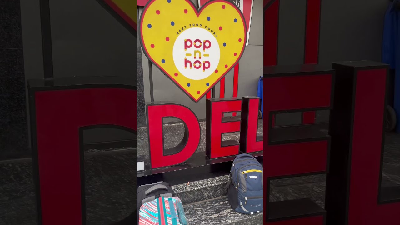 I Love Delhi Board At New Delhi Railway Station YouTube I Love Delhi Board At New Delhi Railway Station YouTube