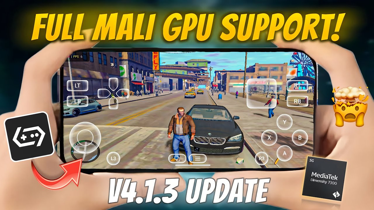 FULL Mali GPU Support! GTA IV Playable on GameFusion v4.3.1