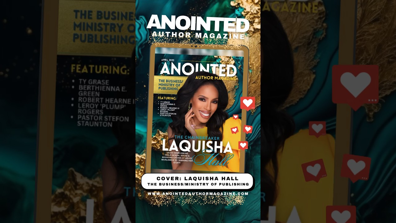 Anointed Author Magazine Issue #2 Avail now www.anointedauthormagazine.com