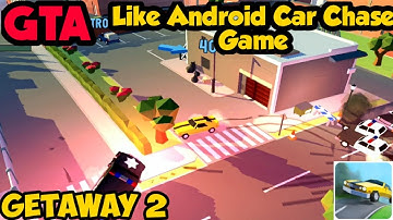 GTA Style Car Chase Game - RECKLESS  GETAWAY 2 - Android Best Car Chase Game Review & Gameplay