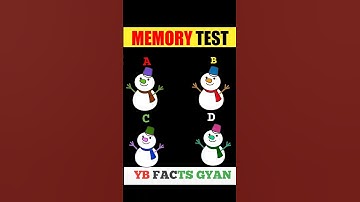 Test Your Memory Power : Guess The Correct One ! #3 Memory Test Puzzles #shorts #viral #paheliyan