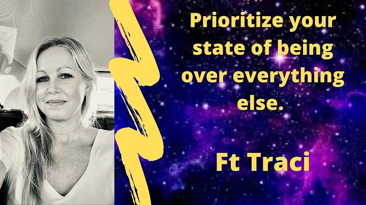 Prioritize your state of being over everything els...