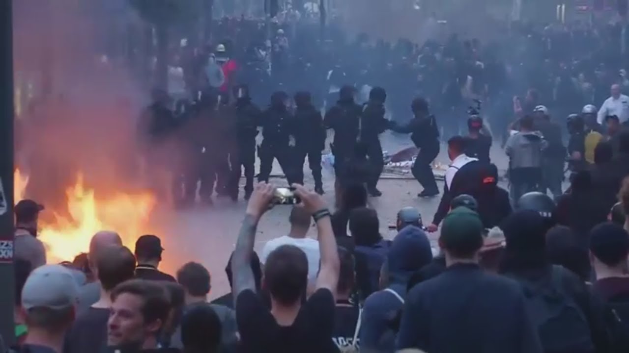 G20 in Hamburg: Mob wütet auf St. Pauli - Häuserkampf im Schanzenviertel