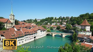 Bern Switzerland 8K A Scenic Relaxation Walk Tour With Ambient Sounds For Stress Relief