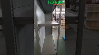 Highbright Metal Supermarket Shelves With Top Storage Ads Space.