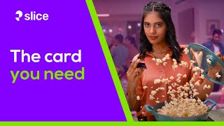 Nothing like a credit card | The popcorn | slice