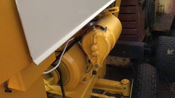 1962 Cub Cadet cold start and drive