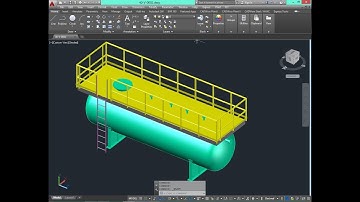 HOW TO ADD LADDER AND PLATFORM ON HORIZONTAL VESSEL IN CADWORX PLANT PRO