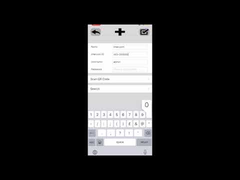 WIFI PRO2   How to add the intercom to a new user ENG