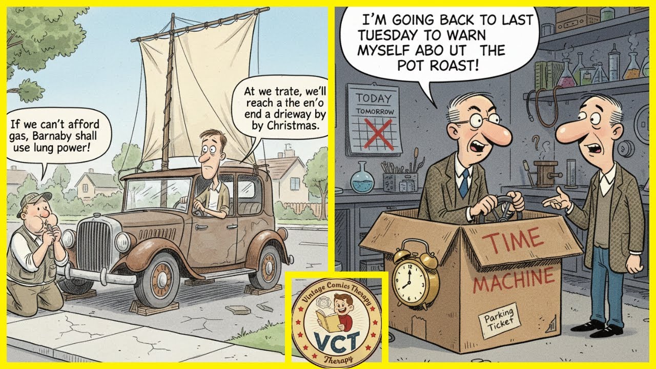 Golden Age Comic Strips That Still Deliver Big Laughs 😂 | Retro Humor Burst 