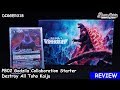 Battle Spirits PB02 Godzila Collaboration Starter Destroy All Toho Kaiju Unboxing 4K