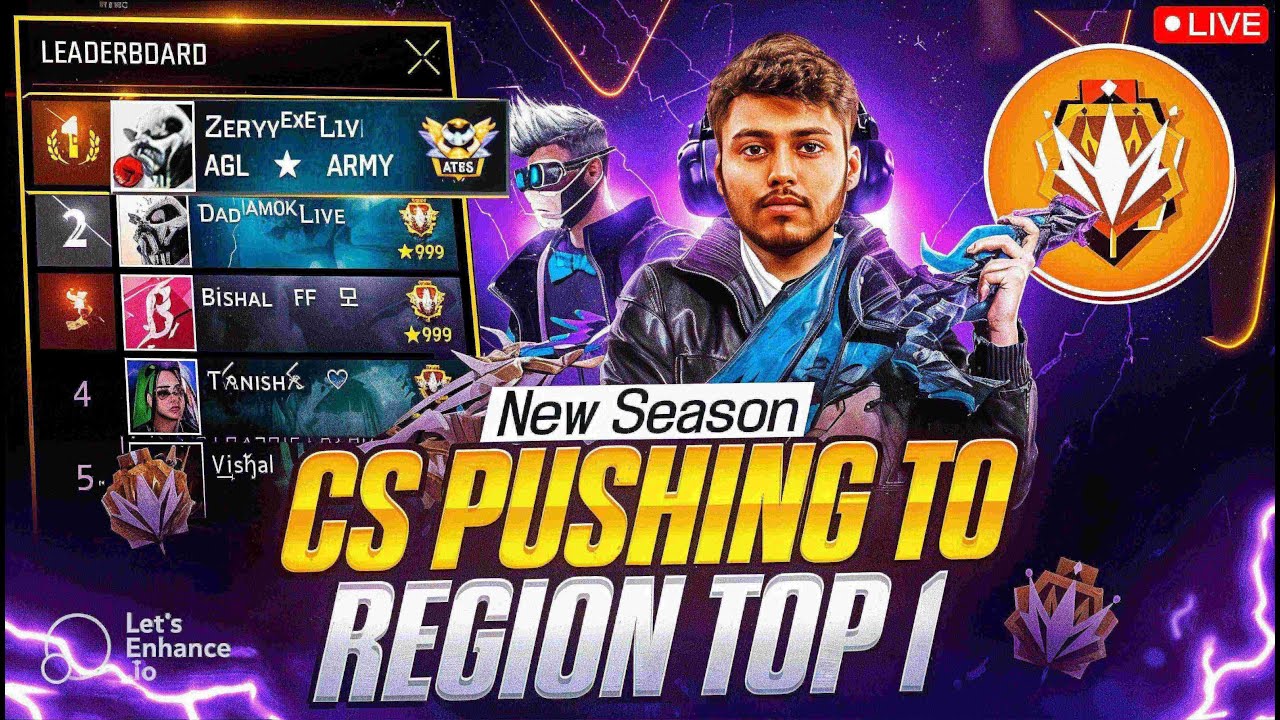 New Season Fastest Region Top 1 Againts Haker Cs Rank Push 🤯 DAY 27 ...