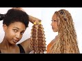 DIY Cinnamon Honey Boho Locs