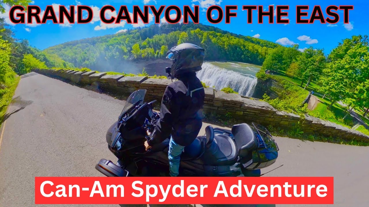 Can-Am Spyder Ride Through Letchworth State Park