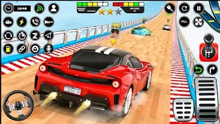 Mega Ramp Stunt Racing Car Game - Crazy Ramp Car Stunt Master 3D - Android Gameplay screenshot 2