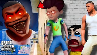 GTA5: Kicko, Franklin & Shinchan Play Triple Mega Ramp challenge in GTA5 screenshot 2