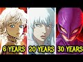 The entire life of griffith  where he was born how he betrayed his friends to become a demon god