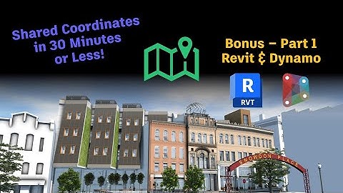 Shared Coordinates (Bonus - Part 1) - Using Dynamo for Revit to export room coordinates