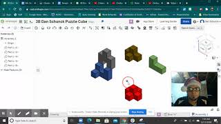 Onshape: Puzzle Cube Assembly - Rotating Parts