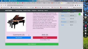 Auctionize: Revealing My Django Auction App | CS50W Project 2 Presentation