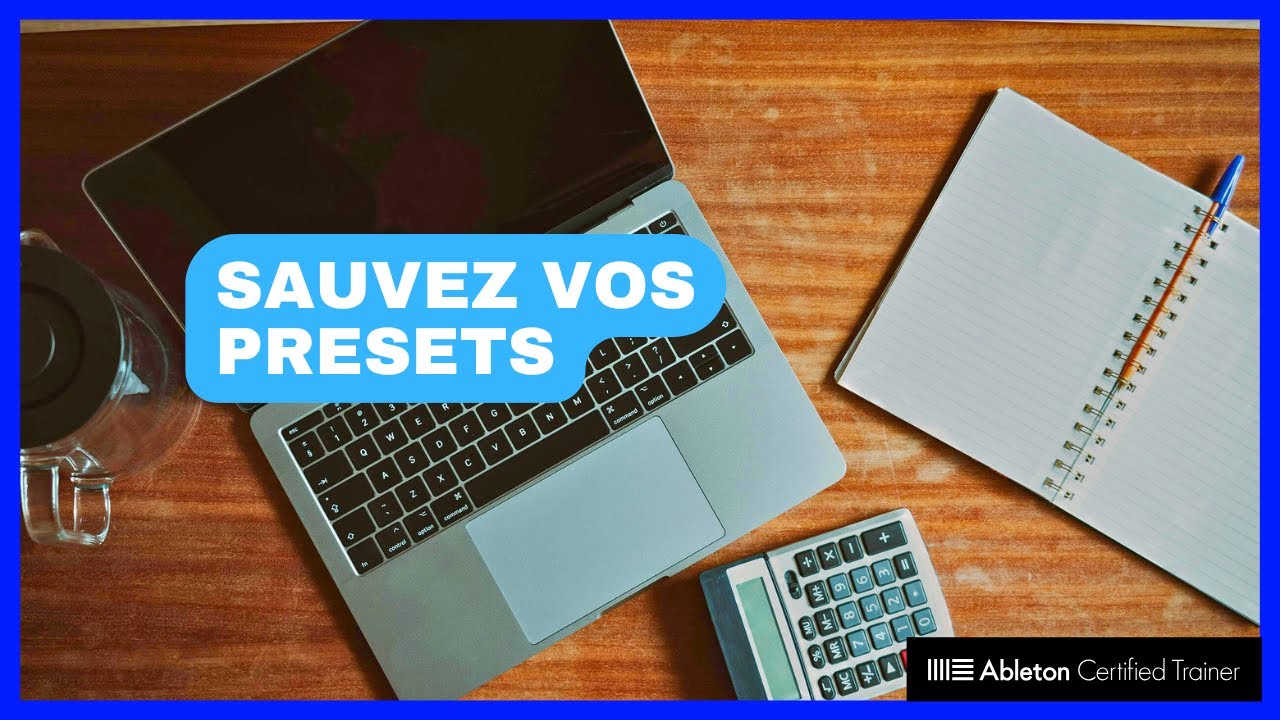 Sauvegarder les presets d'instruments et d'effets