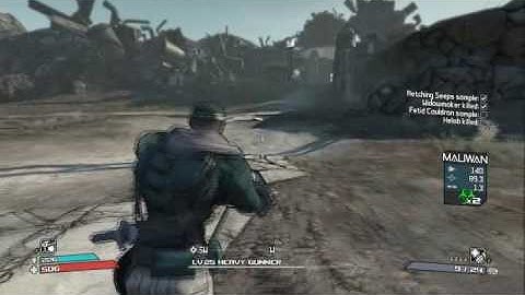 Borderlands PC Gameplay - Guarrei numa quest de Rust Commons East