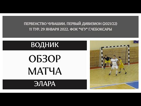 Видео к матчу Водник - Элара