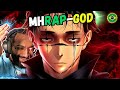 Xfayze reacts mhrap tipo choso  jujutsu kaisen wave de sangue  rap god