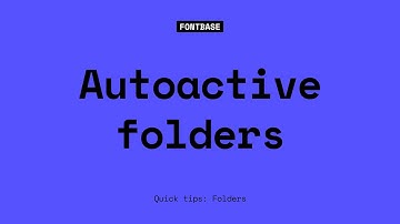 Autoactive Folders