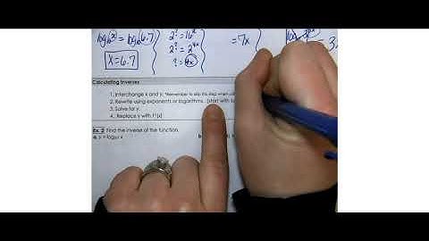 7 4 Evaluate and Graph Logarithmic Functions Day 2 Video Lesson