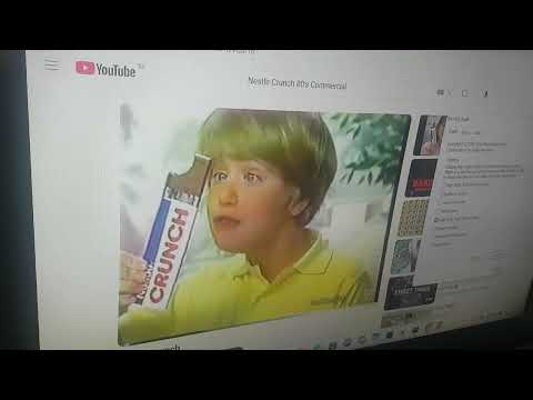 Nestle Crunch Commercial Has BSOD 