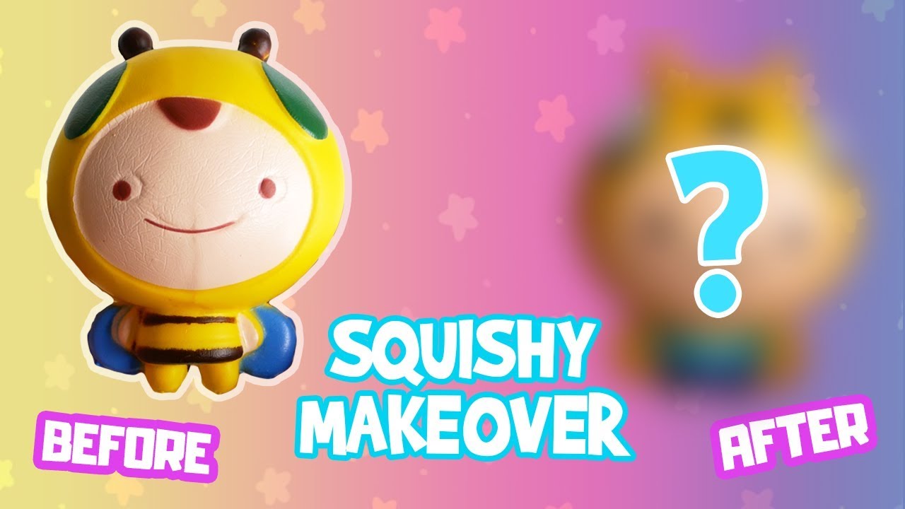 Squishy Makeover DIY | How To Redecorate Squishies Cartoon Edition Squishy Makeover DIY | How To Redecorate Squishies Cartoon Edition