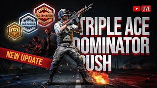 🔴TRIPLE ACE DOMINATOR PUSH | PUBG New Update LIVE | தமிழ் 🔥