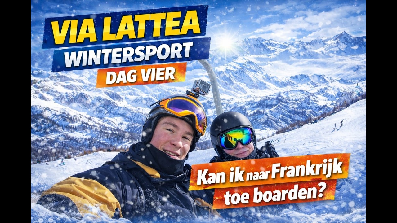 Via Lattea Wintersport dag vier