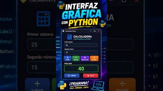 Cómo crear una Calculadora con Interfaz Gráfica en Python | Tkinter Paso a Paso