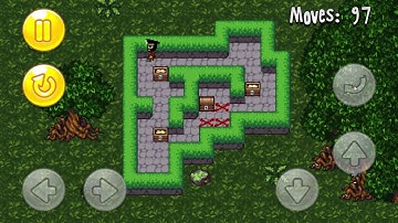 Sokoban of pirate walkthrough - Level 75