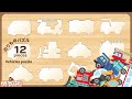 はたらくくるま12種類の乗り物パズルであそぼう♪知育【赤ちゃん・子供向けアニメ】Vehicles puzzle animation for kids