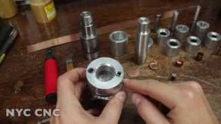 Making Copper Bullet Jackets: Machining Punching & Drawing Dies!  Part 2