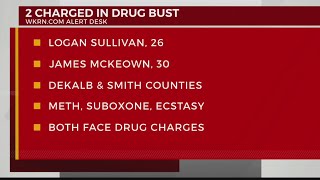 2 charged in DeKalb County drug bust