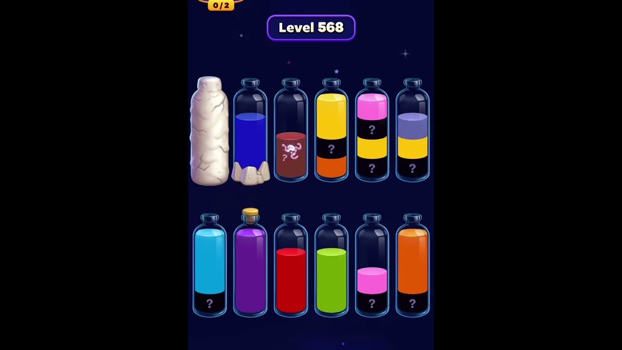 Magic Sort Level 568 Easy Game Solution Walkthrough 