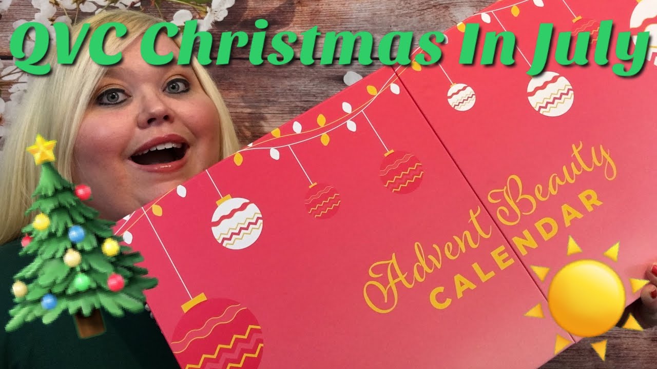 QVC Christmas In July Beauty Advent Calendar 🎄 YouTube