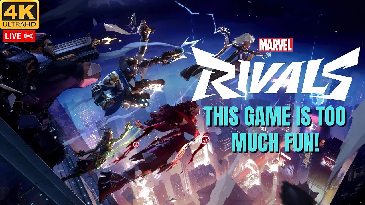 🔴LIVE Marvel Rivals | Quick Matches | RTX 3090 4K 60FPS - YouTube