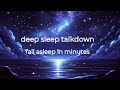 Deep sleep hypnosis very strong  rapid induction into sleep  inner healing