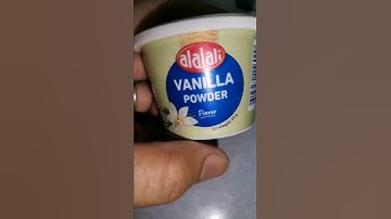 Try to smell this Vanilla powder😍 #shorts #vanilla