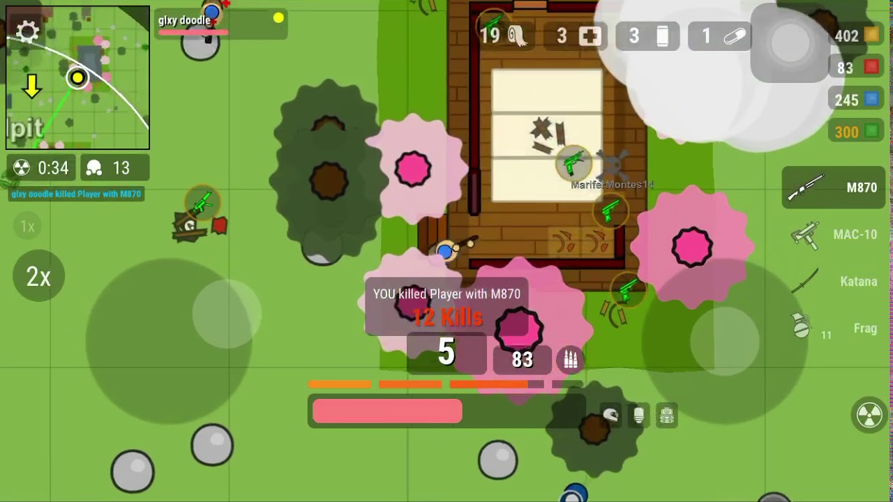 Surviv.io - 22 kills solo squads mobile