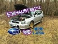 Subaru Impreza STI Prodrive vs VAZ 2101 EXHAUST BATTLE 2016